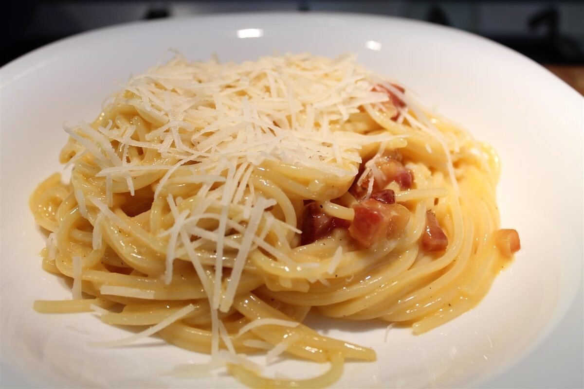 Authentic Spaghetti Carbonara - Love To Eat Italian